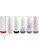 20oz Sublimation Bluetooth speaker tumbler. Music Tumblers W/ Lid, Speak... - $398.96 MXN