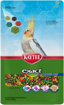 Kaytee Exact Rainbow Bird Food for All Cockatiels 3 lb Kaytee Exact Rainbow Bird - £28.03 GBP