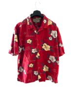 Palm Island Hawaian Floral Shirt Size Large - $20.29 CAD