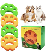 Silicone Hair Sticker Clothes dust Removal Animal Hair Set Of 4 NIB - $19.75