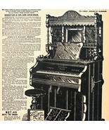 1969 ACME Queen Parlor Organ 1900 Repro Advertisement Musical Instrument... - €30,28 EUR 1969 ACME Queen Parlor Organ 1900 Repro Advertisement Musical Instrument... - €30,28 EUR