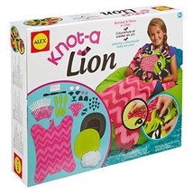 ALEX Toys Craft Knot-A-Lion New Blanket &amp; Pillow in One , Knot &amp; Stitch - £7.70 GBP