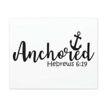  Anchored Hebrews 6:29 Christian Wall Art Bible Verse Print Read - £45.55 GBP+