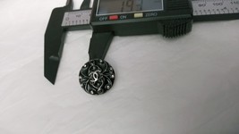 Chanel Button 19 mm ornate &amp; Rhinestones - £54.40 GBP