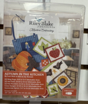 RILEY BLAKE AUTUMN IN THE KITCHEN EMBROIDERY DESIGNS USB - €47,98 EUR