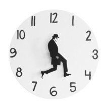 British Comedy Inspired Ministry Of Silly Walk Wall Clock Comedian Home Decor No - £34.01 GBP