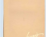 Hugo&#39;s Menu Hyatt Regency Hotel Singapore 1984 Cornell University Awards... - $41.69