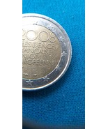 2008 2 euro coin French Presidency of the EU Commemorative Rare Mint error - $1,870.71 MXN