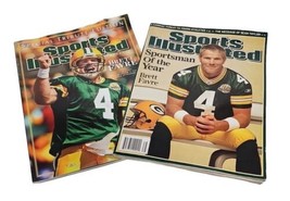 Set Of 2 Brett Favre - Sports Illustrated Magazine  Packers Tribute - No Label - £9.03 GBP
