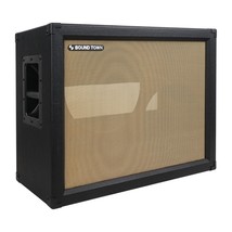 2 X 12" Empty Open-Back Guitar Cabinet Plywood Black () - £277.78 GBP