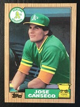 2 Card Lot - 1987 Topps Jose Canseco Card #620 - NM-MINT - Oakland Athletics - £1.08 GBP