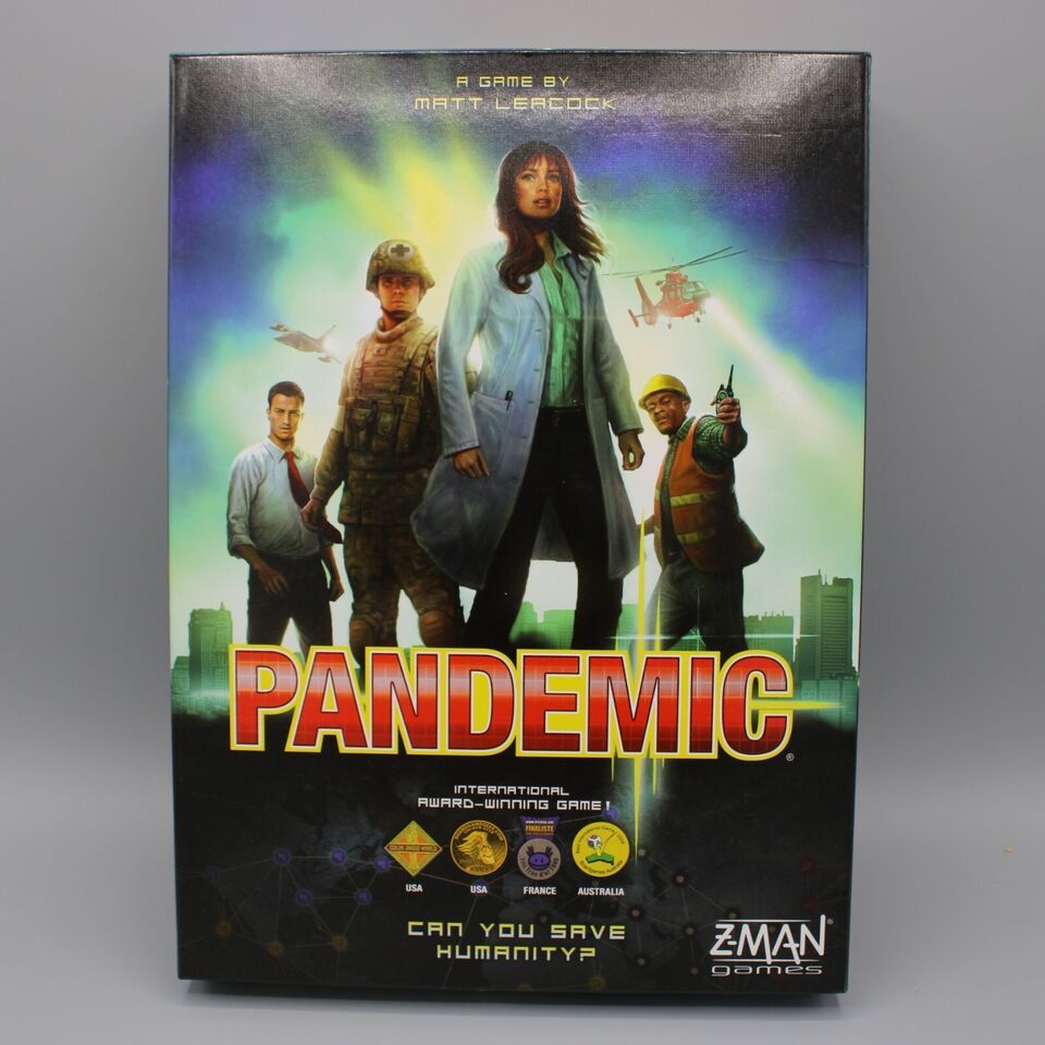 Primary image for Z-Man Games Pandemic Board Game Can You Save Humanity - ZM7101 Complete
