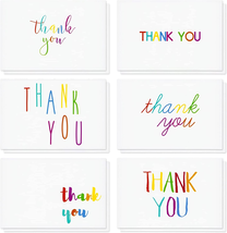 Thank You Cards with Envelopes - Bulk Blank Thank You Notes &amp; Cards for ... - $13.14