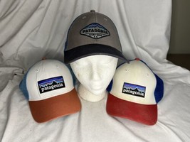 Patagonia SnapBack Trucker Hat Lot Of 3 - £23.33 GBP