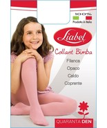 Collant den 40 denari da bimba in filanca caldi e coprenti Liabel 4021 b... - $22.02 MXN