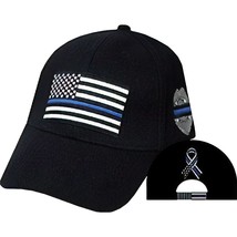 CAP-POLICE,THIN BLUE LINE HAT - $14.41