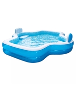 120&quot; x 110&quot; x 18&quot; Supreme Inflatable Family Pool - £77.06 GBP