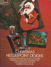 Christmas Needlepoint Designs by Rita Weiss 1975  36 Charted Design Cross Stitch - £6.47 GBP