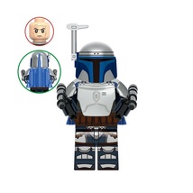 Star Wars The Book of Boba Fett Jango Fett Mandalorian Minifigure Bricks Toys - £2.62 GBP