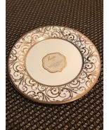 Ciroa Luxe Metallic Gold Scroll Velluto Dinner Plates S/4 ~New~ - $94.91 CAD