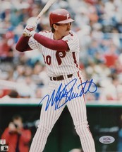 Flash Sale! Mike Schmidt Vintage Signed Autographed 8x10 Baseball Photo Psa Coa - £77.09 GBP