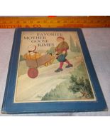 Favorite Mother Goose Rimes HC Color Illustrated 1916 - $24.95