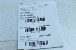 Driver Left Radiator Ends Fits 97-04 PORSCHE BOXSTER 71130 image 2