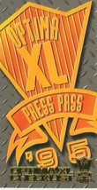 1995 Press Pass Optima XL #60 Checklist - $0.98