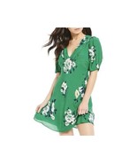 Size 4 Free People Garden Floral Puff Sleeve Mini Dress OB998041 BNWTS $... - $414.49 MXN