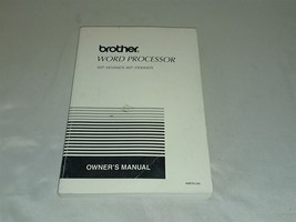 Brother Word Processor WP-5850MDS WP-5900MDS Owner&#39;s Manual - $15.00