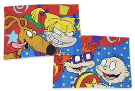 Vtg 1997 Rugrats 2-Sided Tommy Chucky Spike Nickelodeon Standard Pillowcase - £11.34 GBP
