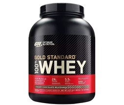 Optimum Nutrition Gold Standard Creamy Chocolate Milkshake Whey Protein 4.37 lbs - $50.94
