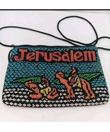 Beaded Jerusalem Shoulder Bag 9&quot; Purse From Jerusalem - €10,51 EUR