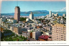 San Francisco California Golden Gate Top of the Mark Hotel UNP Antique Postcard - £5.91 GBP