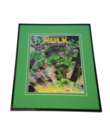 VINTAGE 2003 Incredible Hulk 3D Lenticular Framed Poster Display Marvel - £77.86 GBP