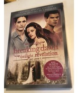 Twilight Breaking Dawn DVD Revelation Part 1 Sealed New Kristin Stewart - $9.89