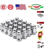 20PC Pack of Chrome M12x1.5 Bulge Acorn Lug Nuts for Aftermarket Wheels - $44.74 CAD