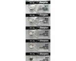 Energizer 317 Button Cell Silver Oxide SR516SW Watch Battery Pack of 5 B... - £7.78 GBP