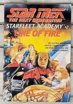 Star Trek The Next Generation Starfleet Academy #2 Line of Fire PB Peter David - £1.60 GBP