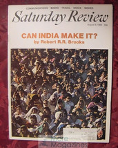 Saturday Review August 9 1969 India Robert R R Brooks Warren Weaver - £6.94 GBP