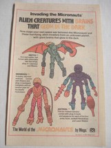 1979 Ad Micronauts by Mego Repto, Membros, Antron - $7.99