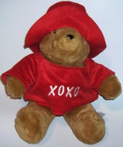 PADDINGTON BEAR  Red Hat &amp; Shirt    Plush Stuffed Animal - $16.00