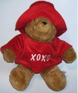 PADDINGTON BEAR  Red Hat &amp; Shirt    Plush Stuffed Animal - £12.53 GBP