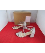 JOURNEE COLLECTION Women&#39;s Bella Glitter Heels $90 Silver - US Size 7  -... - $33.94 CAD