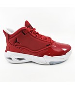 Jordan Max Aura 4 (GS) University Red Black White Kids Athletic Sneaker - $102.72 CAD