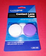Contact Lens Case Care One Brand Pack New Leak Proof For Soft Or Hard Le... - $6.50 CAD