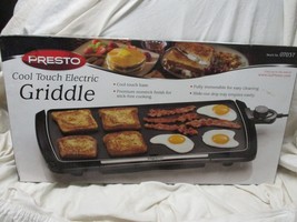 Presto 07037 Jumbo Cool Touch Electric Griddle, Black - $123.75