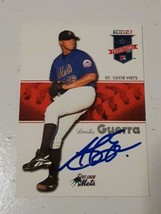 Deolis Guerra New York Mets 2008 Tristar Autograph Card #30 Read Description - £3.88 GBP