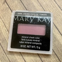New In Case Mary Kay Mineral Cheek Color Blush Dark Cherry Full Size 046612 - $10.88