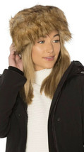 NWT Hat Attack Revolve Fuzzy Faux Fur Vegan Winter Hat - £15.47 GBP